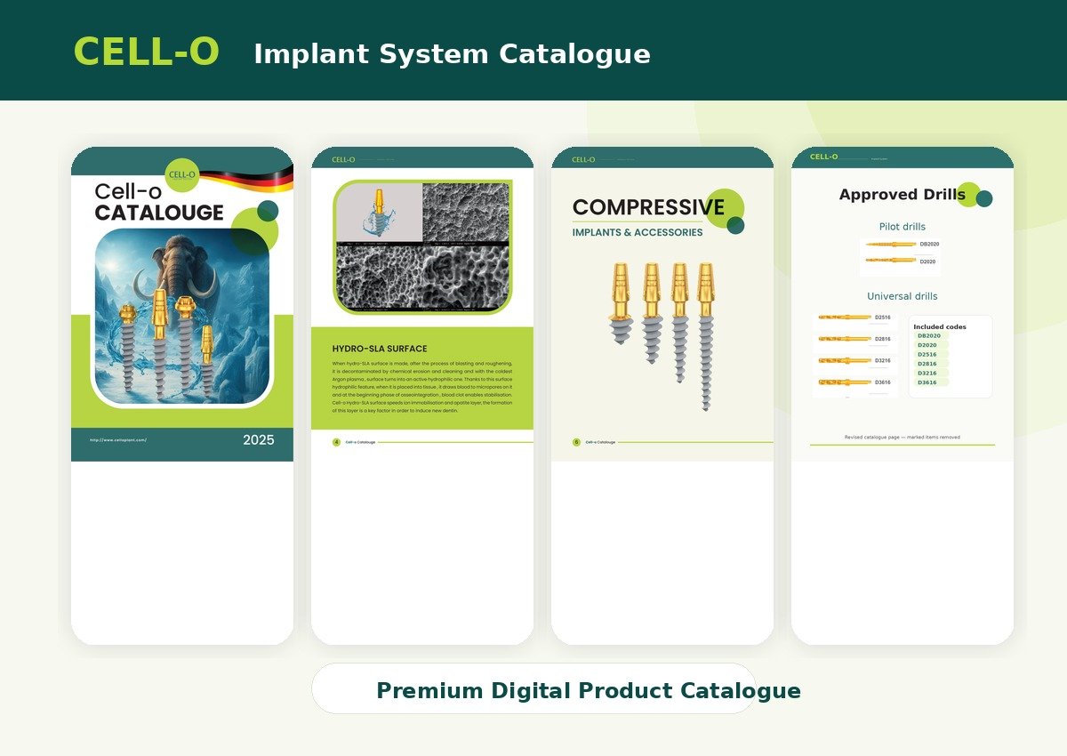 Clean Cell-O digital catalogue preview
